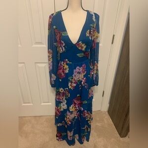 Fourteenth Place Balboa Tiered Chiffon Maxi